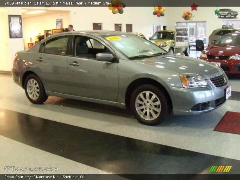 Satin Meisai Pearl / Medium Gray 2009 Mitsubishi Galant ES