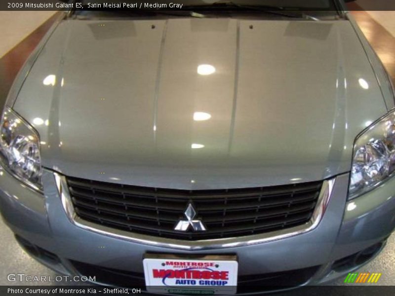 Satin Meisai Pearl / Medium Gray 2009 Mitsubishi Galant ES