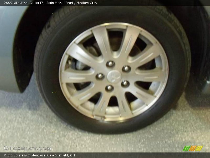 Satin Meisai Pearl / Medium Gray 2009 Mitsubishi Galant ES