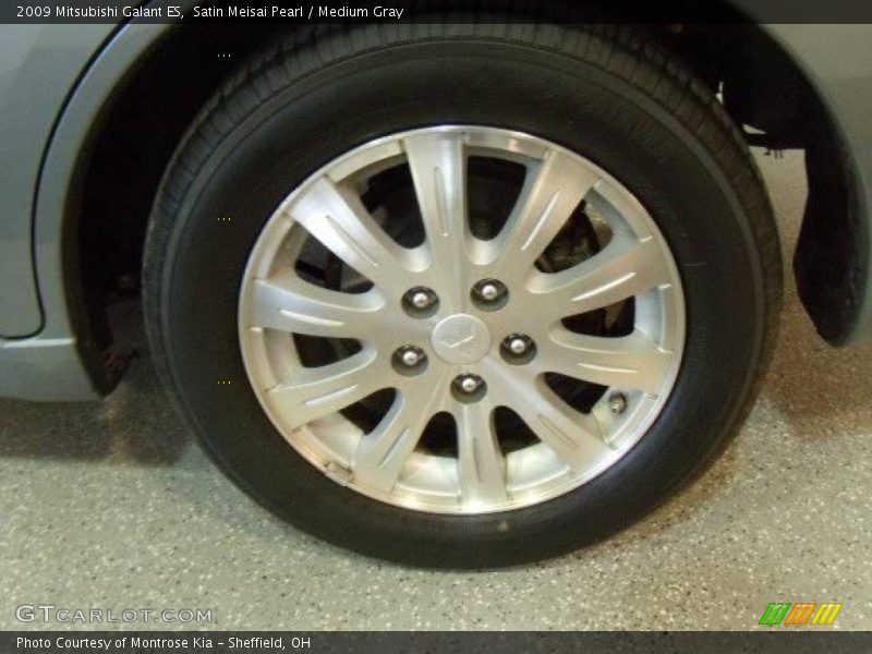 Satin Meisai Pearl / Medium Gray 2009 Mitsubishi Galant ES