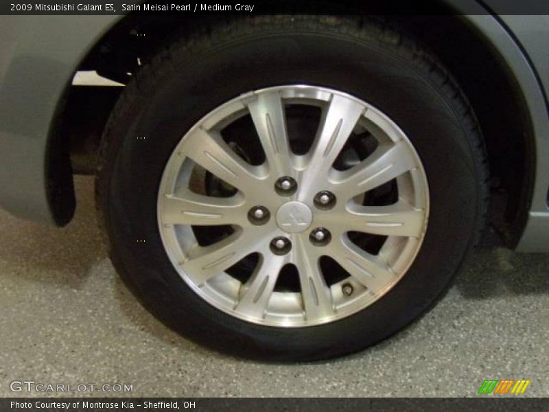 Satin Meisai Pearl / Medium Gray 2009 Mitsubishi Galant ES