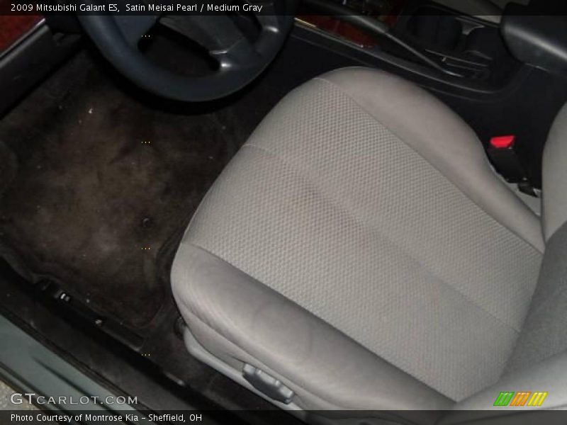 Satin Meisai Pearl / Medium Gray 2009 Mitsubishi Galant ES