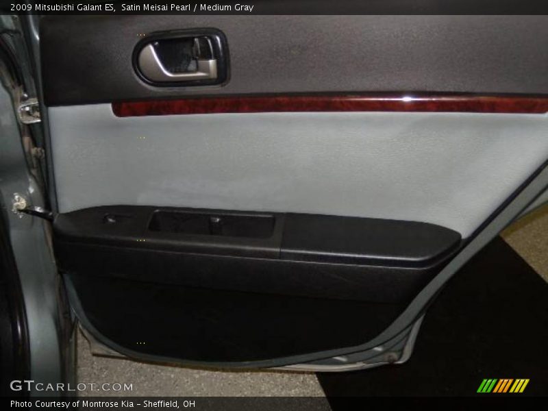Satin Meisai Pearl / Medium Gray 2009 Mitsubishi Galant ES