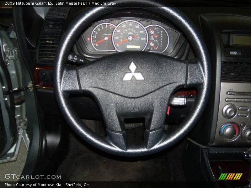 Satin Meisai Pearl / Medium Gray 2009 Mitsubishi Galant ES