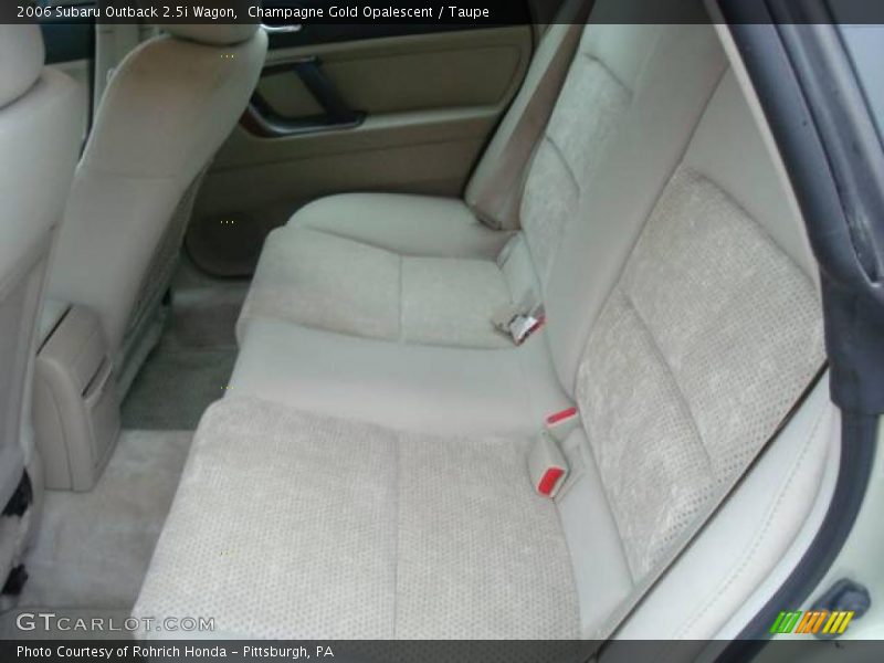 Champagne Gold Opalescent / Taupe 2006 Subaru Outback 2.5i Wagon