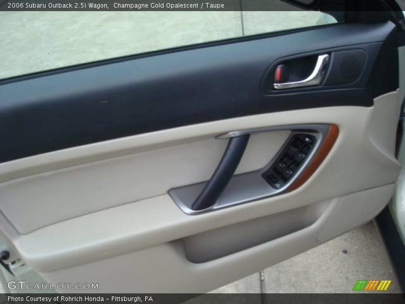 Champagne Gold Opalescent / Taupe 2006 Subaru Outback 2.5i Wagon
