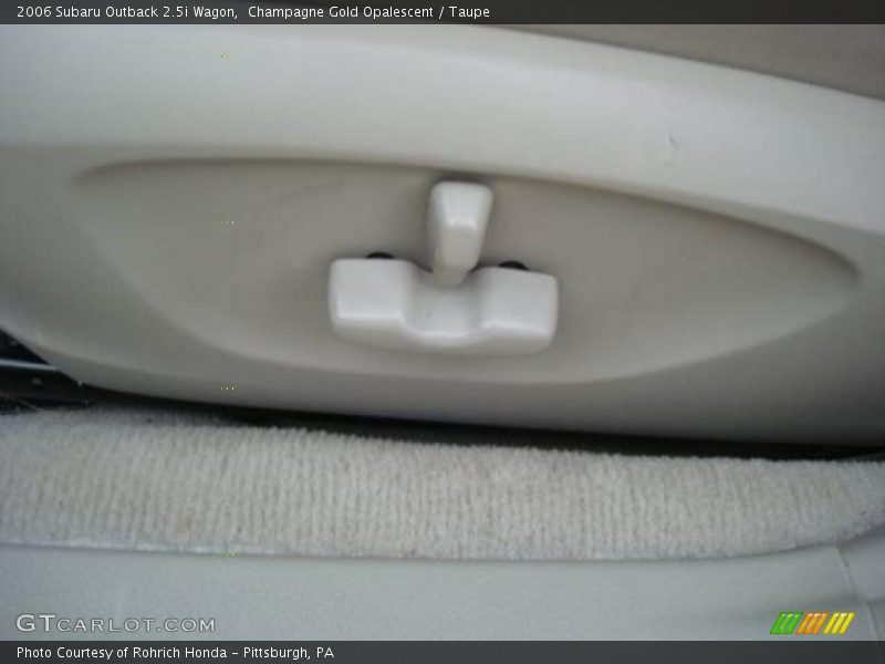 Champagne Gold Opalescent / Taupe 2006 Subaru Outback 2.5i Wagon