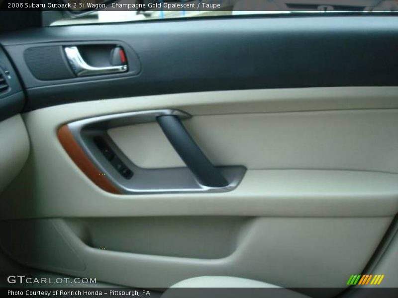 Champagne Gold Opalescent / Taupe 2006 Subaru Outback 2.5i Wagon