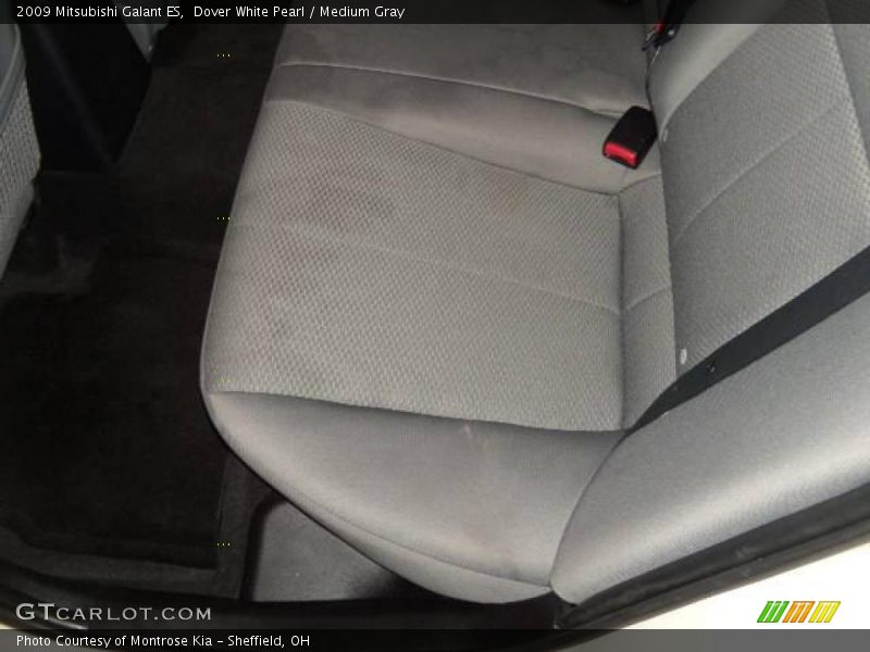 Dover White Pearl / Medium Gray 2009 Mitsubishi Galant ES