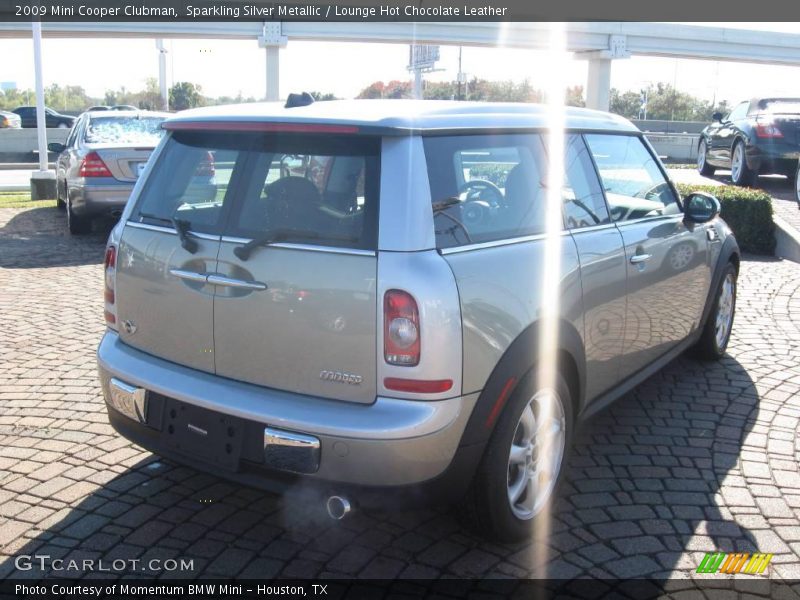 Sparkling Silver Metallic / Lounge Hot Chocolate Leather 2009 Mini Cooper Clubman