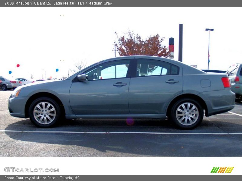 Satin Meisai Pearl / Medium Gray 2009 Mitsubishi Galant ES