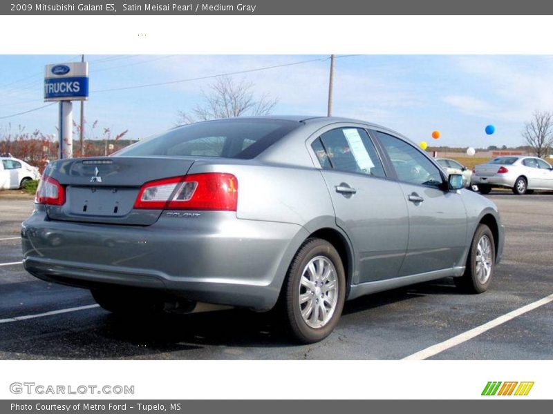 Satin Meisai Pearl / Medium Gray 2009 Mitsubishi Galant ES