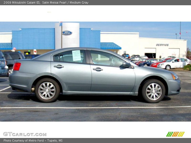 Satin Meisai Pearl / Medium Gray 2009 Mitsubishi Galant ES