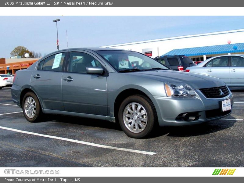 Satin Meisai Pearl / Medium Gray 2009 Mitsubishi Galant ES