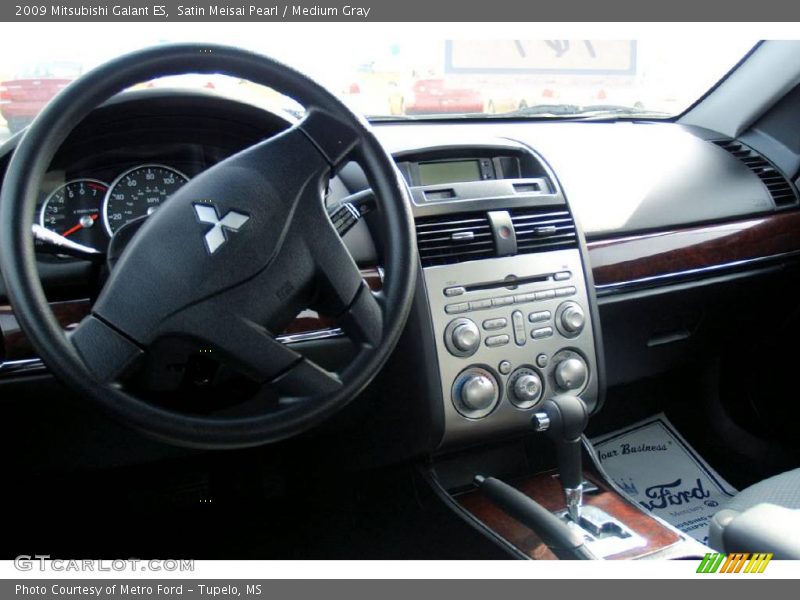 Satin Meisai Pearl / Medium Gray 2009 Mitsubishi Galant ES