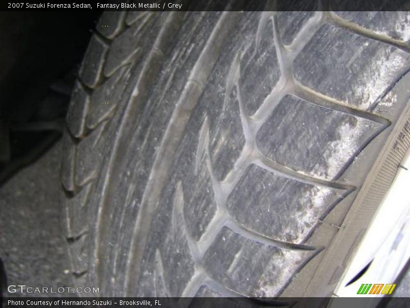 Fantasy Black Metallic / Grey 2007 Suzuki Forenza Sedan