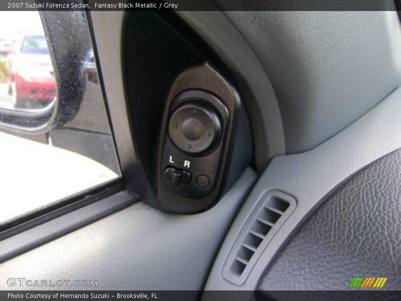 Fantasy Black Metallic / Grey 2007 Suzuki Forenza Sedan