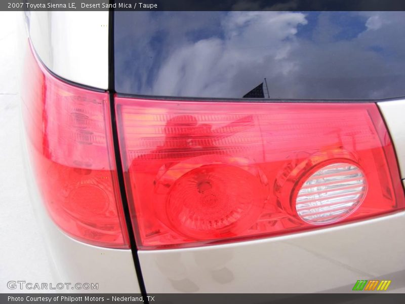 Desert Sand Mica / Taupe 2007 Toyota Sienna LE
