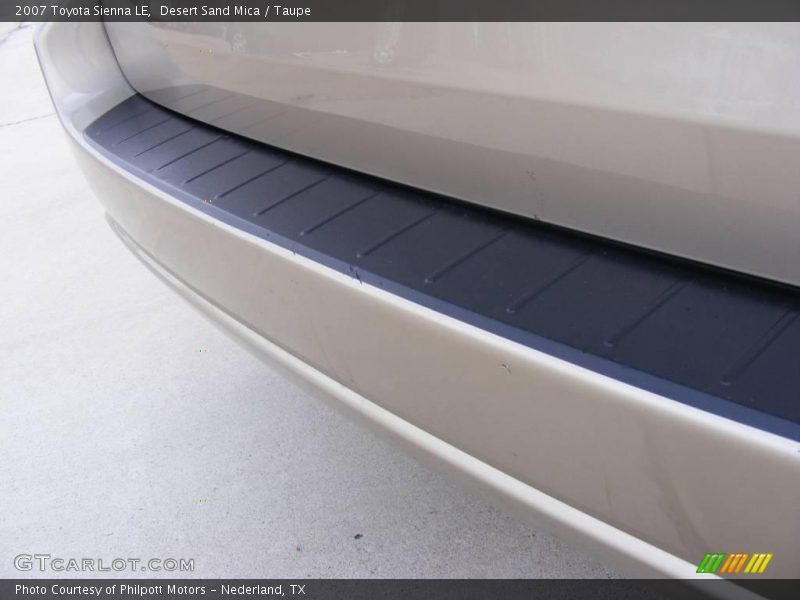 Desert Sand Mica / Taupe 2007 Toyota Sienna LE