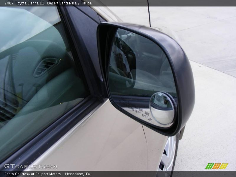 Desert Sand Mica / Taupe 2007 Toyota Sienna LE