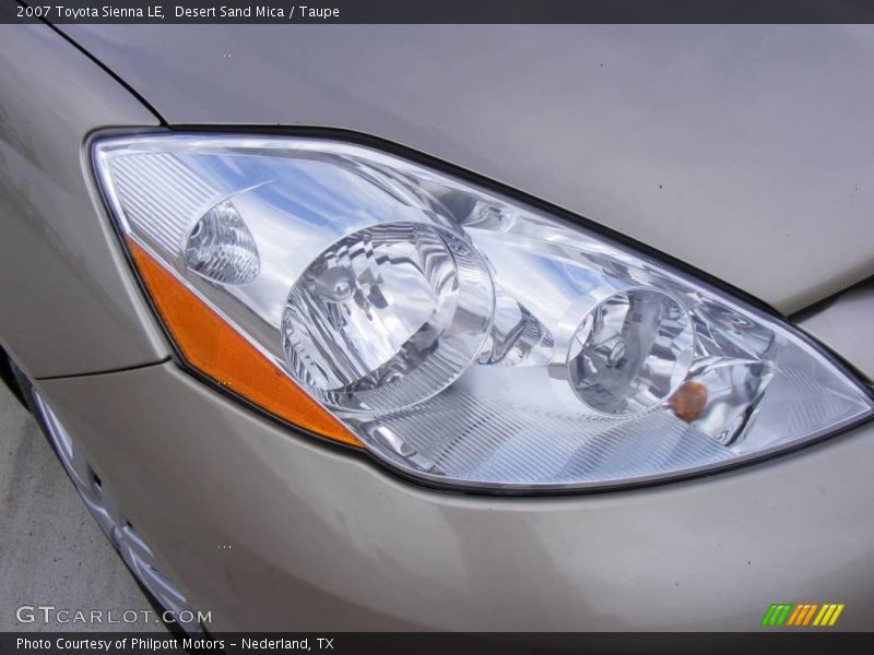 Desert Sand Mica / Taupe 2007 Toyota Sienna LE