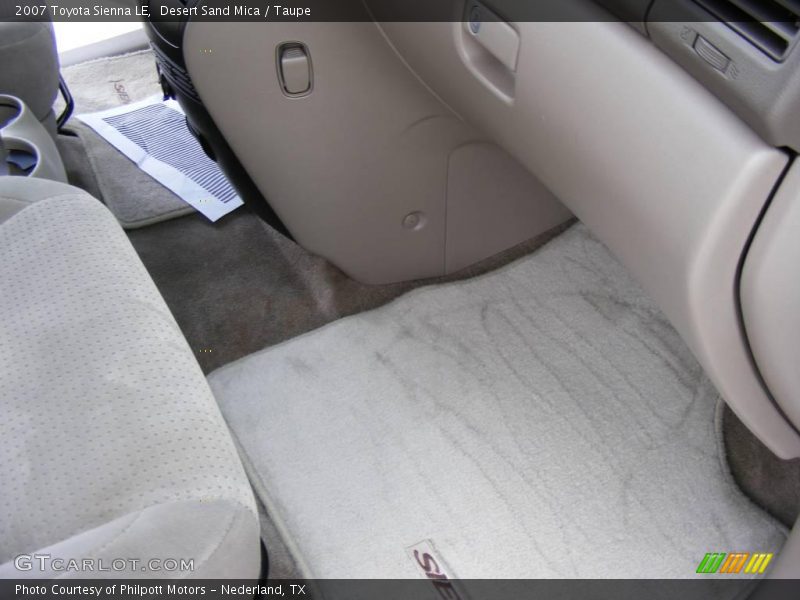 Desert Sand Mica / Taupe 2007 Toyota Sienna LE