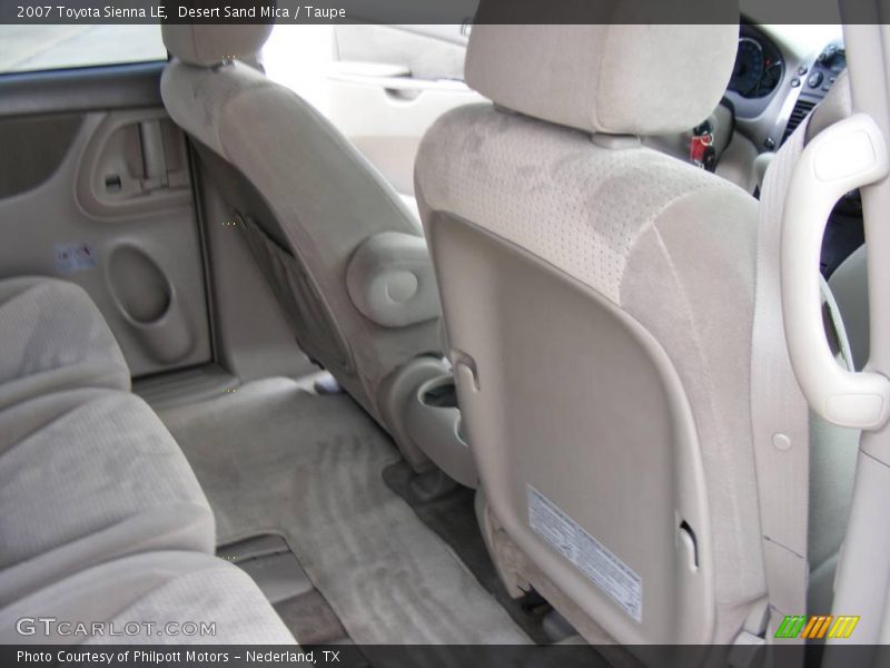 Desert Sand Mica / Taupe 2007 Toyota Sienna LE