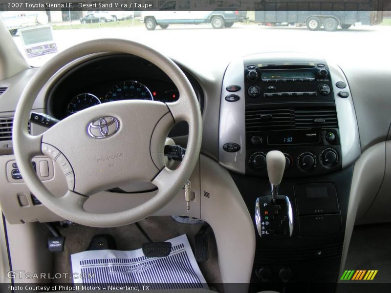 Desert Sand Mica / Taupe 2007 Toyota Sienna LE