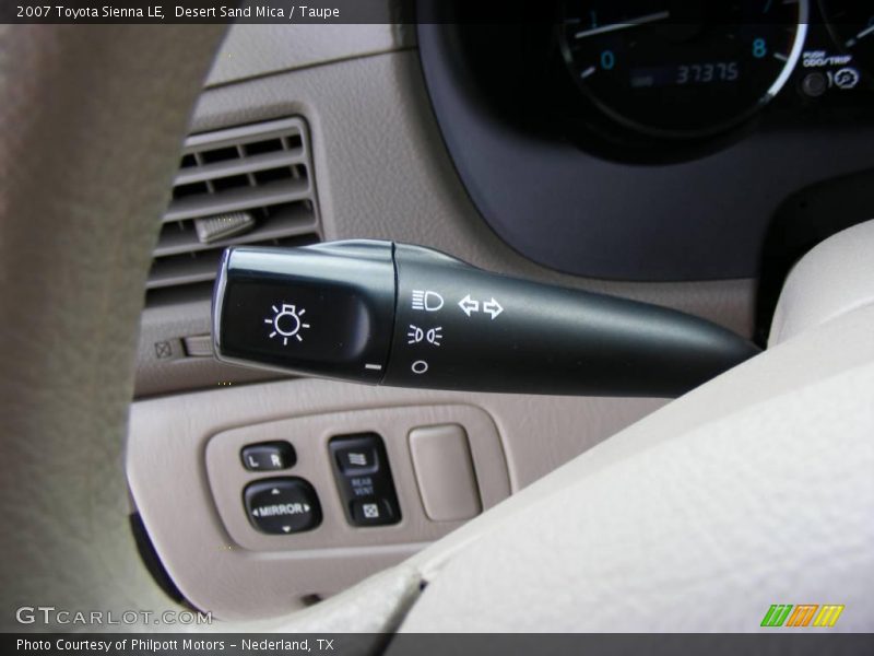 Desert Sand Mica / Taupe 2007 Toyota Sienna LE