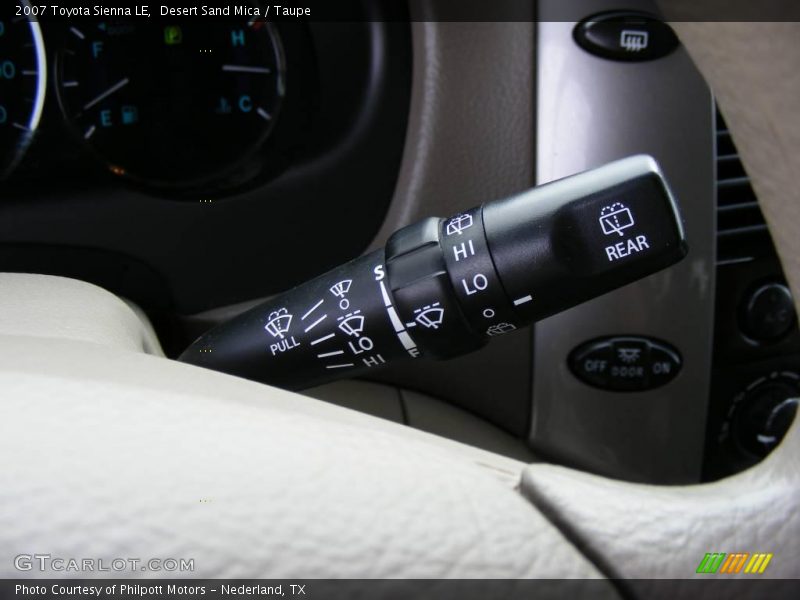 Desert Sand Mica / Taupe 2007 Toyota Sienna LE