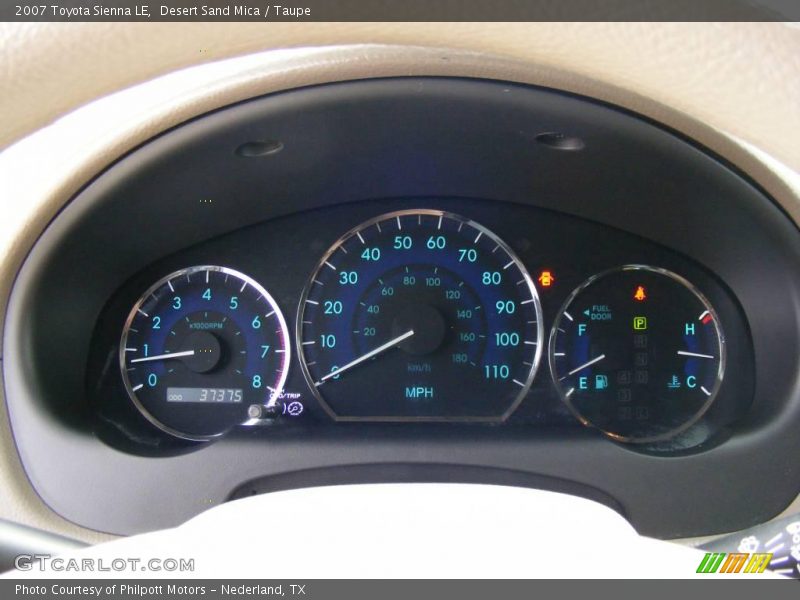Desert Sand Mica / Taupe 2007 Toyota Sienna LE