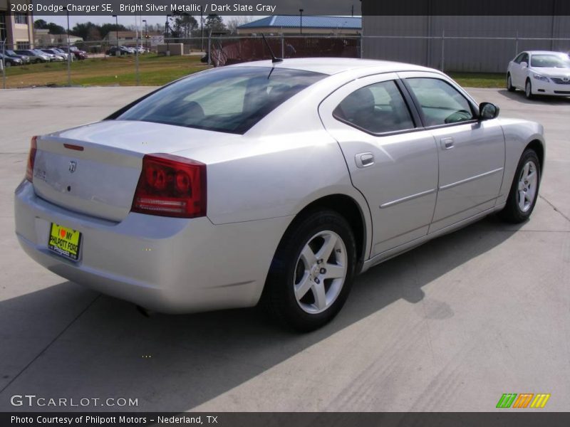 Bright Silver Metallic / Dark Slate Gray 2008 Dodge Charger SE