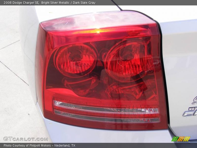 Bright Silver Metallic / Dark Slate Gray 2008 Dodge Charger SE