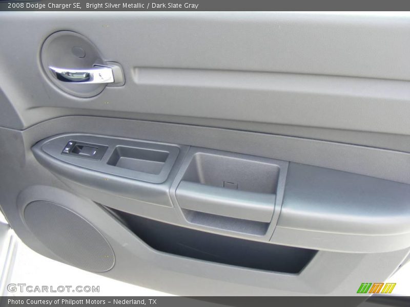 Bright Silver Metallic / Dark Slate Gray 2008 Dodge Charger SE