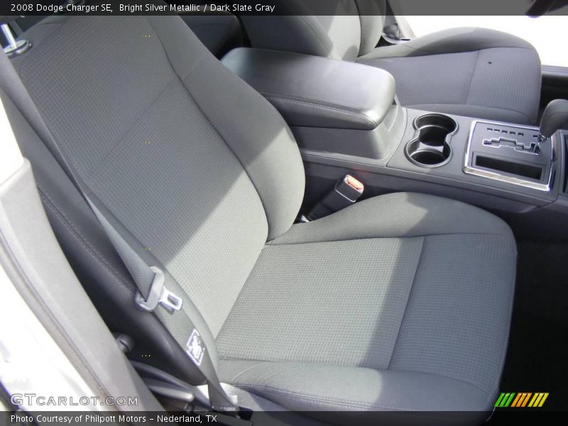 Bright Silver Metallic / Dark Slate Gray 2008 Dodge Charger SE