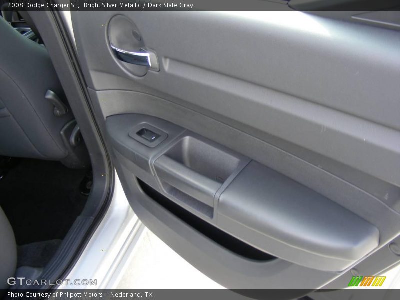 Bright Silver Metallic / Dark Slate Gray 2008 Dodge Charger SE