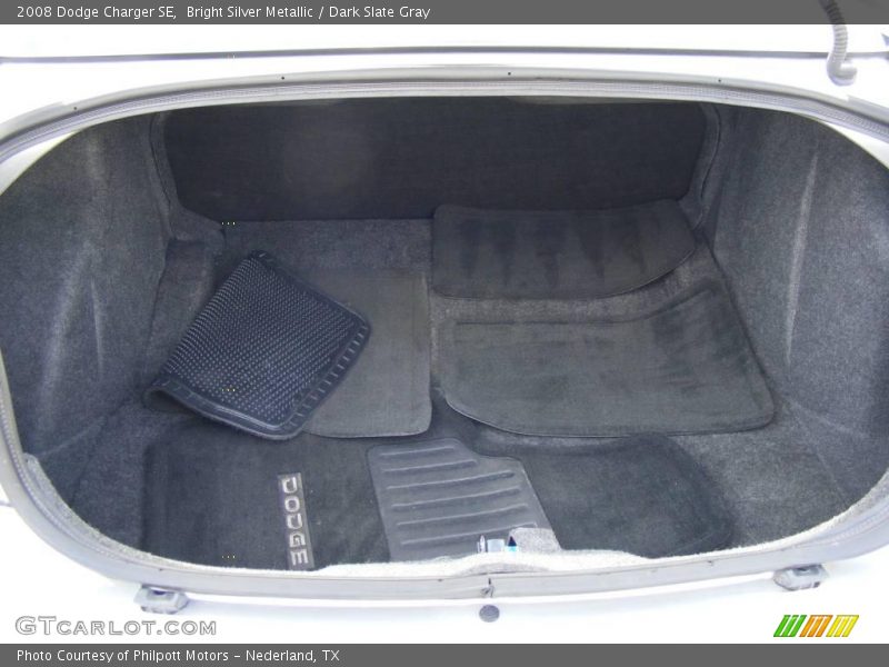 Bright Silver Metallic / Dark Slate Gray 2008 Dodge Charger SE