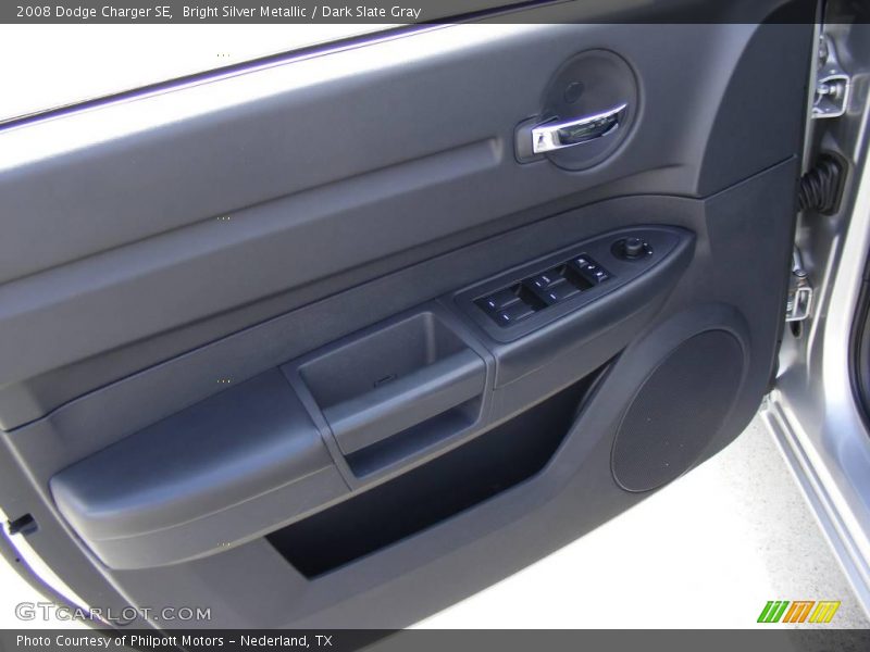 Bright Silver Metallic / Dark Slate Gray 2008 Dodge Charger SE