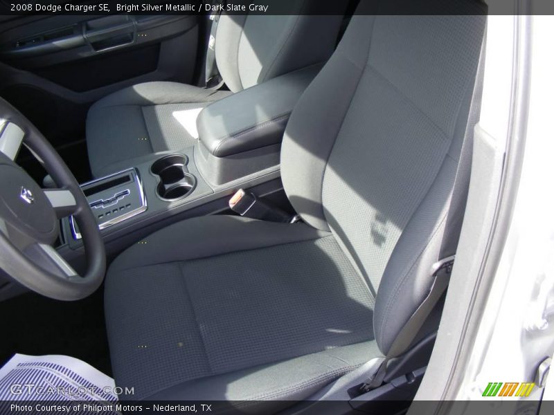 Bright Silver Metallic / Dark Slate Gray 2008 Dodge Charger SE
