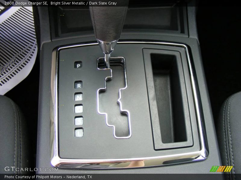 Bright Silver Metallic / Dark Slate Gray 2008 Dodge Charger SE