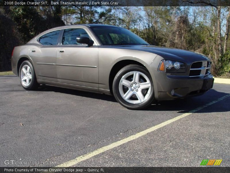 Dark Titanium Metallic / Dark Slate Gray 2008 Dodge Charger SXT