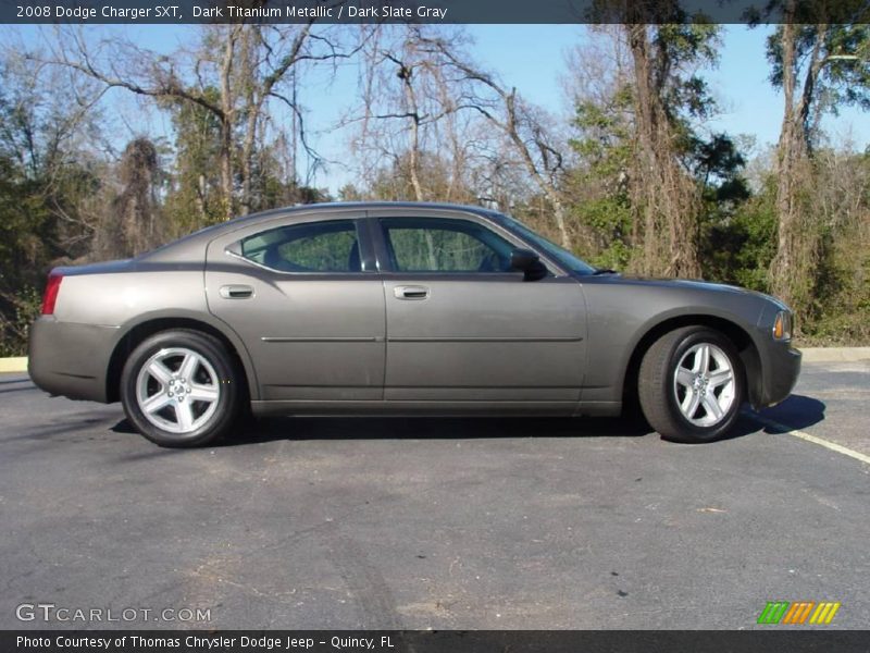 Dark Titanium Metallic / Dark Slate Gray 2008 Dodge Charger SXT