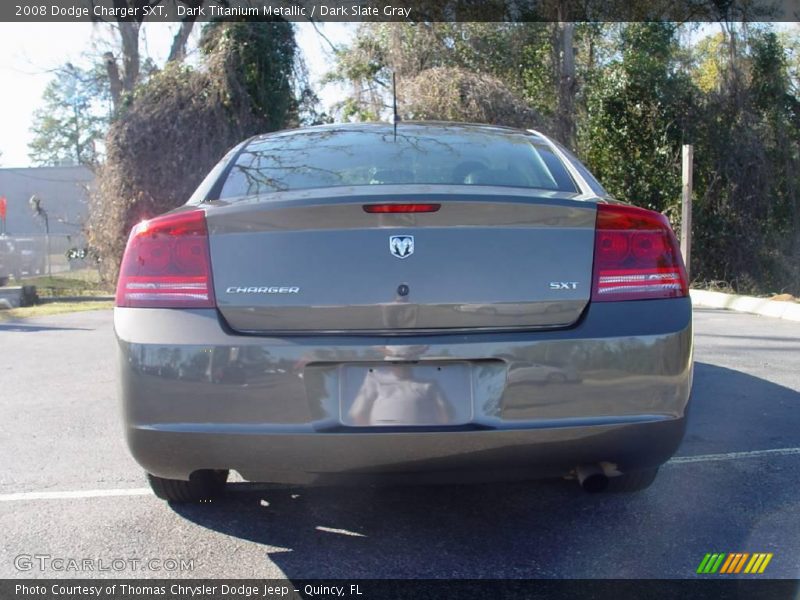 Dark Titanium Metallic / Dark Slate Gray 2008 Dodge Charger SXT