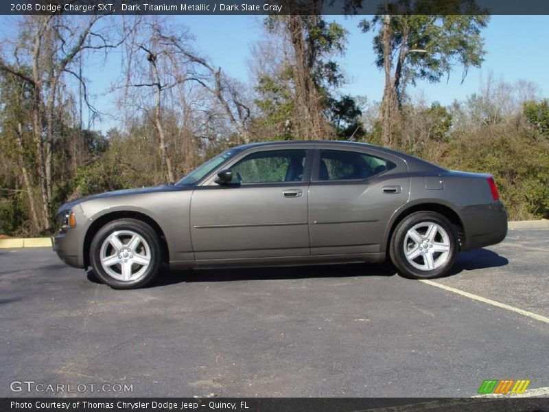 Dark Titanium Metallic / Dark Slate Gray 2008 Dodge Charger SXT