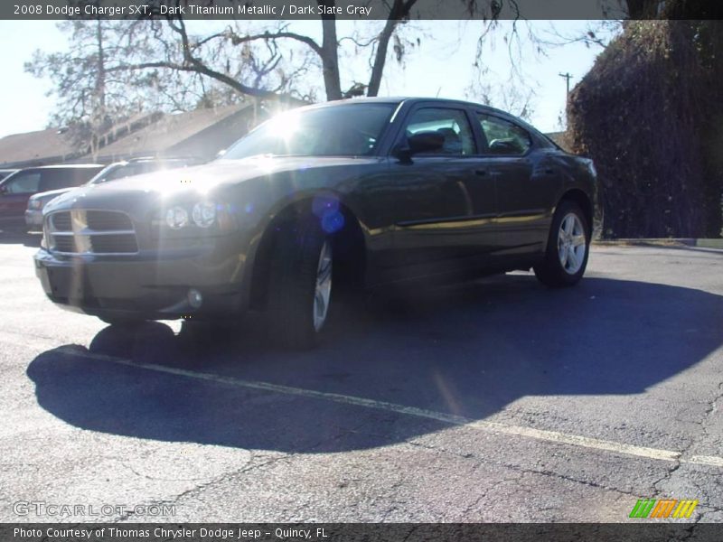 Dark Titanium Metallic / Dark Slate Gray 2008 Dodge Charger SXT