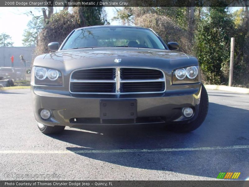 Dark Titanium Metallic / Dark Slate Gray 2008 Dodge Charger SXT