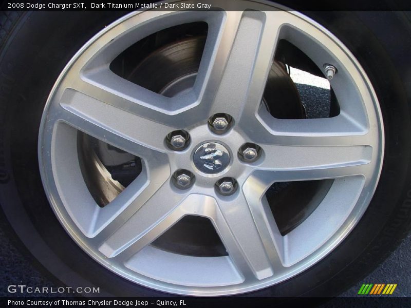 Dark Titanium Metallic / Dark Slate Gray 2008 Dodge Charger SXT
