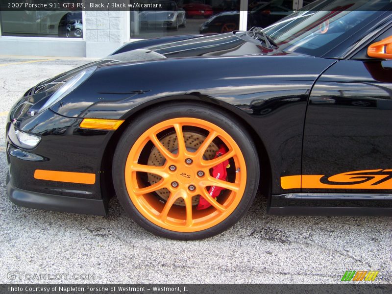 Black / Black w/Alcantara 2007 Porsche 911 GT3 RS