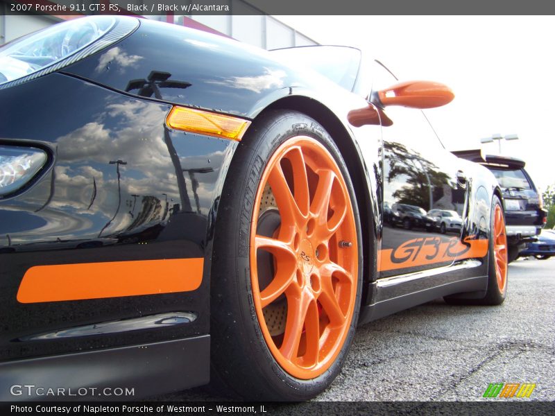 Black / Black w/Alcantara 2007 Porsche 911 GT3 RS