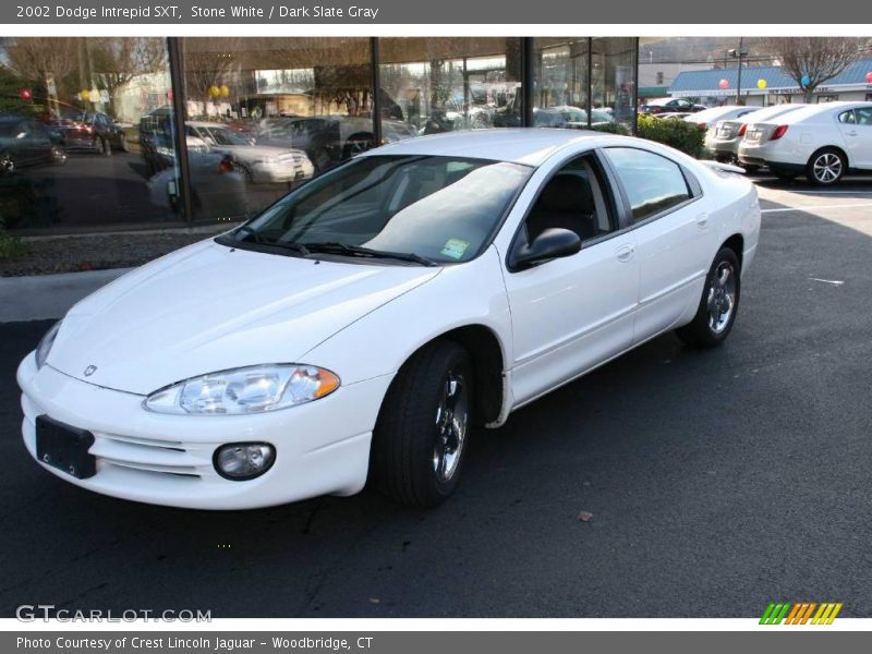 Stone White / Dark Slate Gray 2002 Dodge Intrepid SXT
